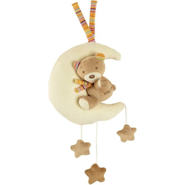 Fehn Spieluhr Rainbow, Teddy im Mond