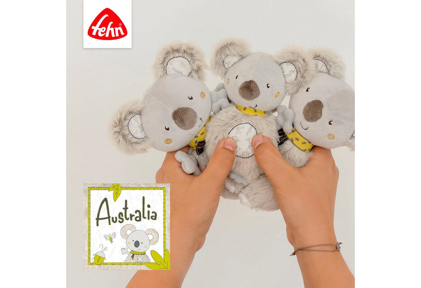 Fehn Wärmekissen Australia, Koala, mit entnehmbarem Wärme-/Kältesäckchen – Bild 5 von 5