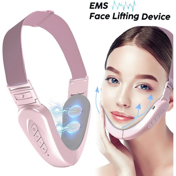 feinlux Gesichtsmassagegerät CT0934-rosa