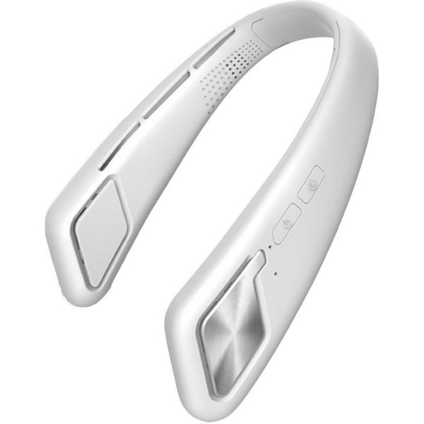 feinlux Mini USB-Ventilator Mini-USB-Ventilator, Bluetooth-Lautsprecher-Ventilator für den Hals, 360° freie Rotation, Bluetooth-Konnektivität