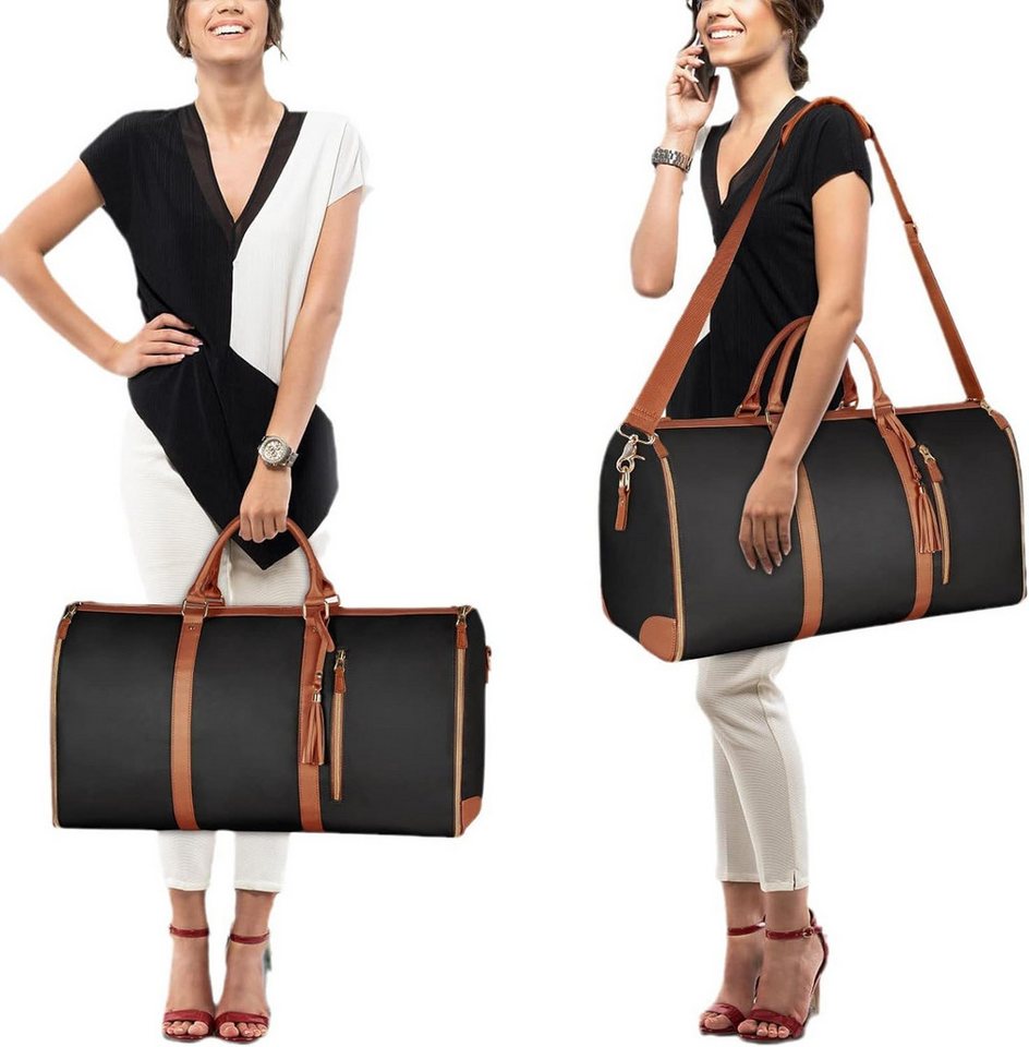 feinlux Shopper Reisetasche Foldybag,reisetasche faltbar,Travluxe Faltbare Reisetasche (Packung, Foldy Bag,Wasserdichter Kleidersack für Reisen), Perfekte Reise – Bild 3 von 5