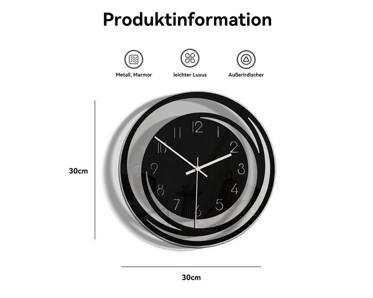 feinlux Wanduhr CT0974 – Bild 3 von 5