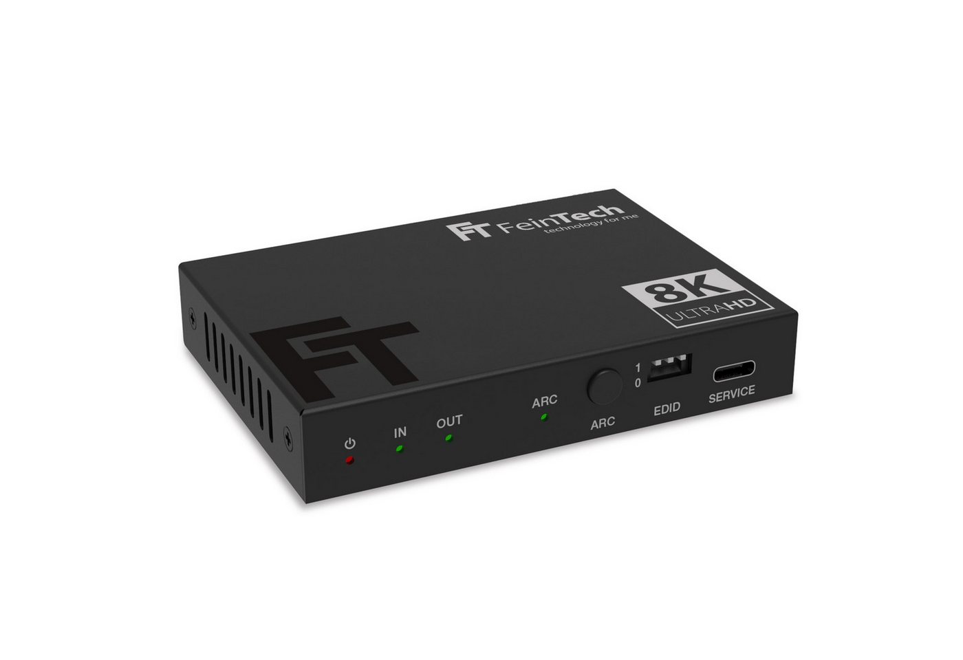 FeinTech AX210 HDMI 2.1 Audio Extractor SPDIF Toslink Cinch ARC HDMI-Adapter zu HDMI, 3,5-mm-Klinke, Toslink, HDMI 2.1 4K 120Hz & 8K 60Hz ARC – Bild 2 von 4
