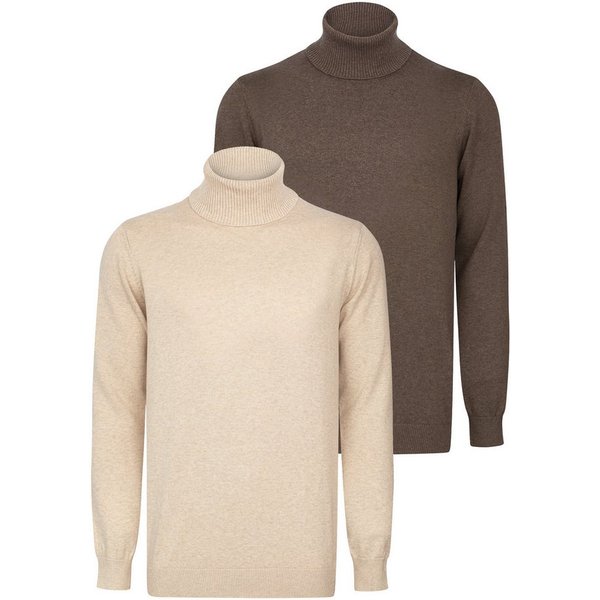 Felix Hardy Rollkragenpullover Rollkragenpullover 2er-Pack (Set)