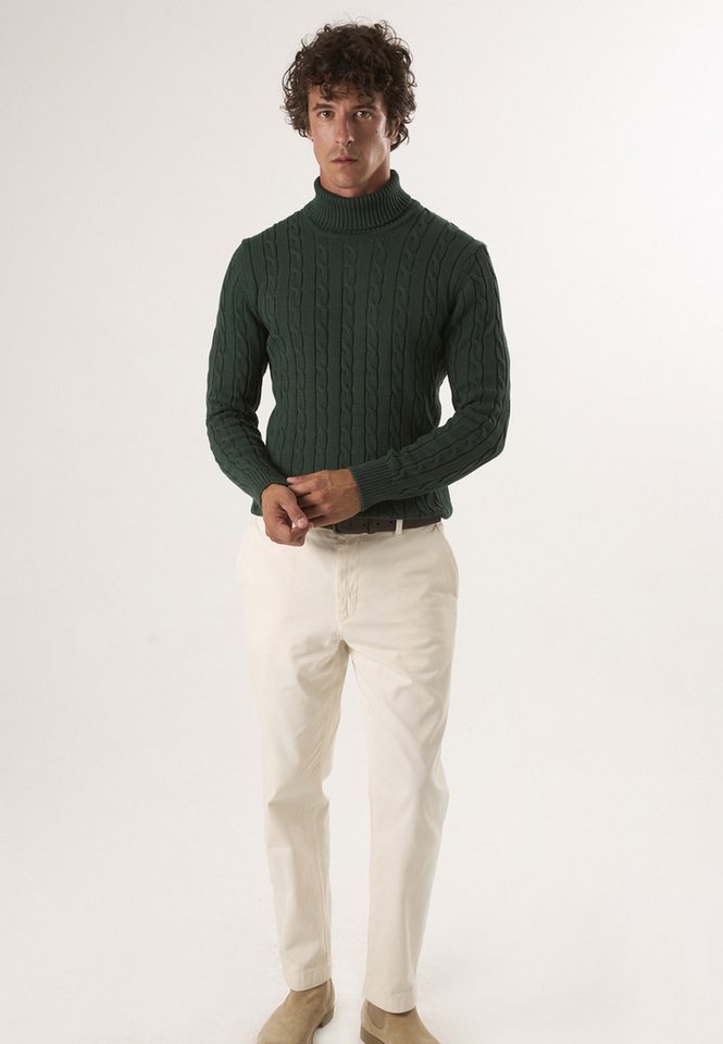 Felix Hardy Rollkragenpullover Rollkragenpullover mit Zopfmuster – Bild 2 von 4