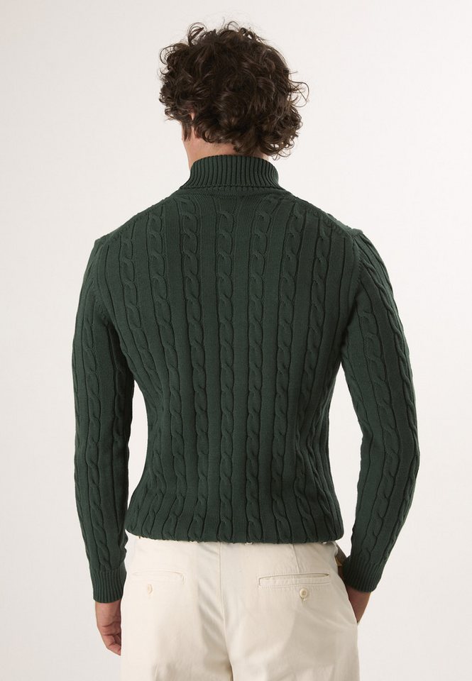 Felix Hardy Rollkragenpullover Rollkragenpullover mit Zopfmuster – Bild 4 von 4