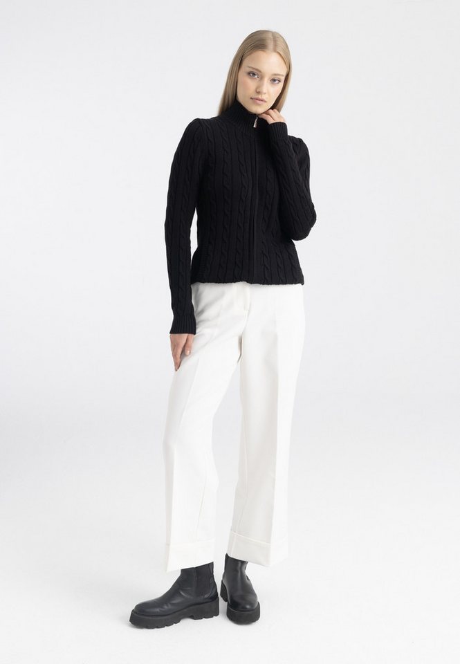 Felix Hardy Strickjacke Strickjacke mit Zopfmuster – Bild 3 von 5