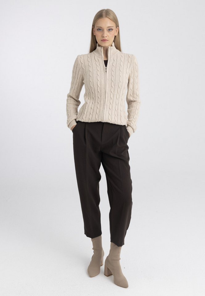 Felix Hardy Strickjacke Strickjacke mit Zopfmuster – Bild 2 von 5
