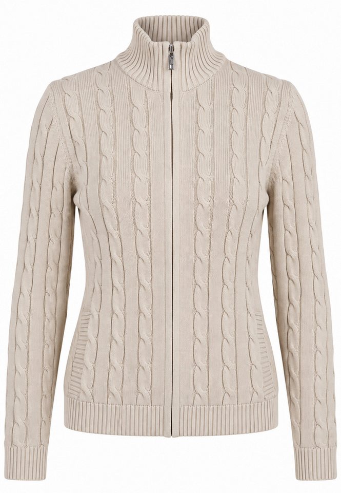 Felix Hardy Strickjacke Strickjacke mit Zopfmuster – Bild 5 von 5