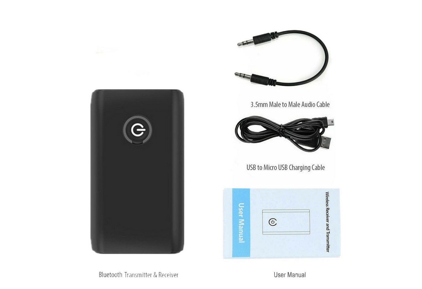 FELIXLEO 2 in 1 Bluetooth 5.0 Sender Empfänger Adapter Wireless Audio Adapter – Bild 2 von 5