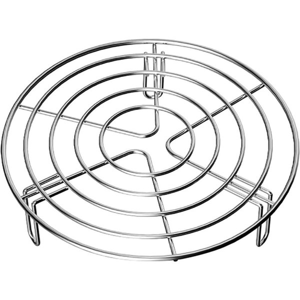 FELIXLEO Backblech Edelstahl Dampfrost Rund 23cm Kochgitter Abkühlgitter Kuchengitter, (1-St)