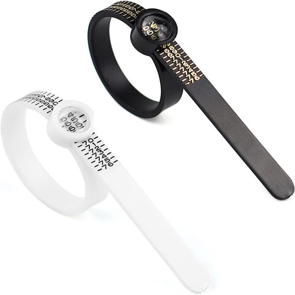 FELIXLEO Fingerring Ringmaßband, Ringgrößenmesser Ringgröße messen Ringgröße