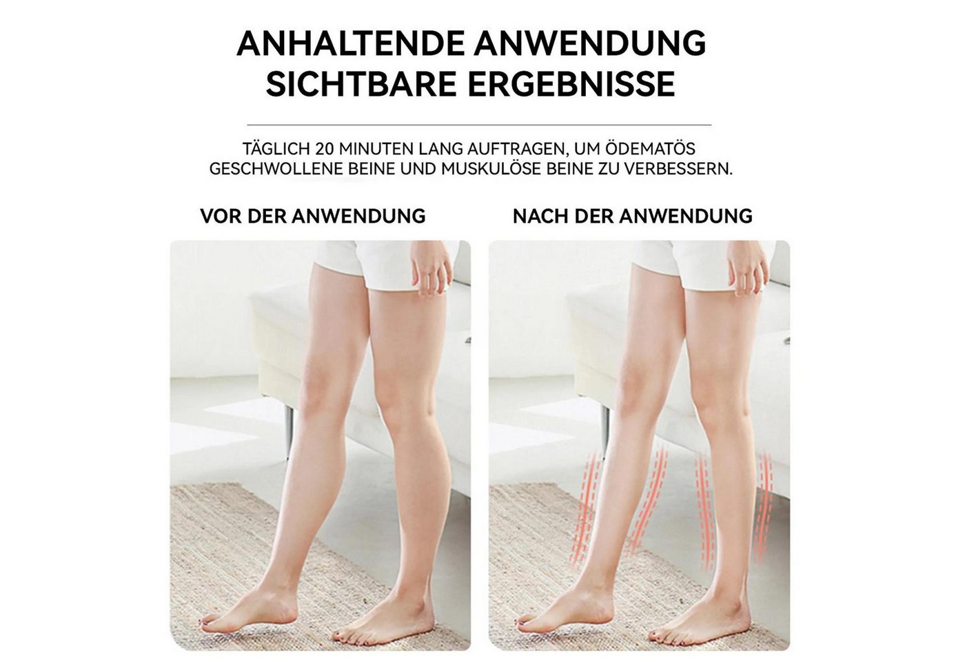 FELIXLEO Fußmassagegerät Fußmassagegerät 3D, 6 Modi, 15 Intensitätsstufen, für Füße und Beine, 1-tlg. – Bild 2 von 5