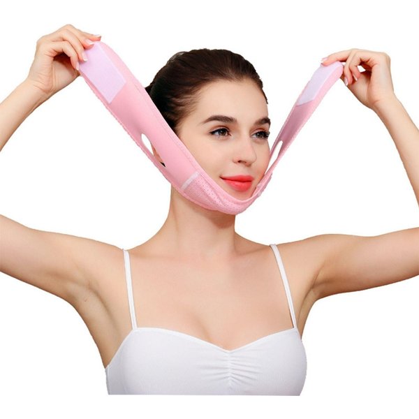 FELIXLEO Gesichtsmassagegerät Doppelschicht Kinnmaske Bandage gegen Doppelkinn Gesichtsmaske