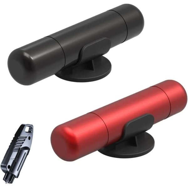 FELIXLEO Hammer Auto Sicherheitshammer 2in1 mit Gurtschneider Notfall Werkzeug (4-St)