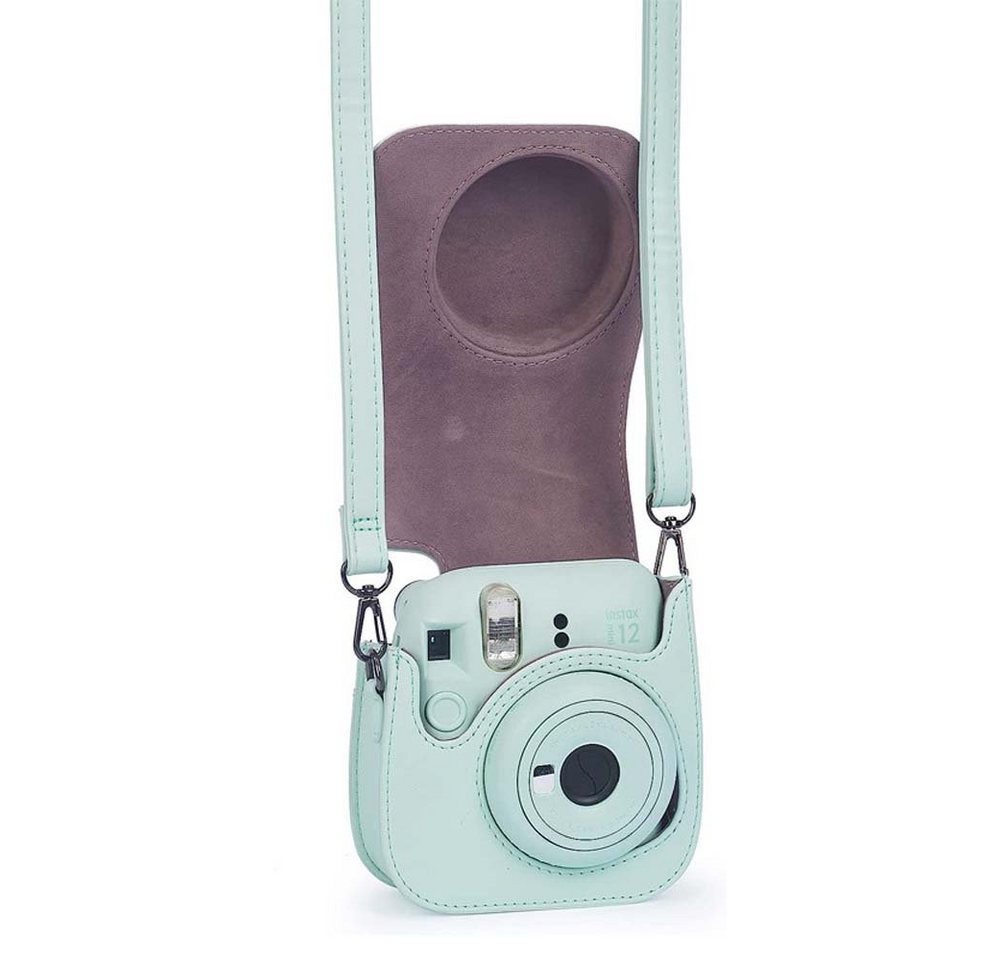 FELIXLEO Kameratasche Tragetasche Mini12 Tasche, Mint-Green für INSTAX Mini 12 (1-tlg) – Bild 4 von 4