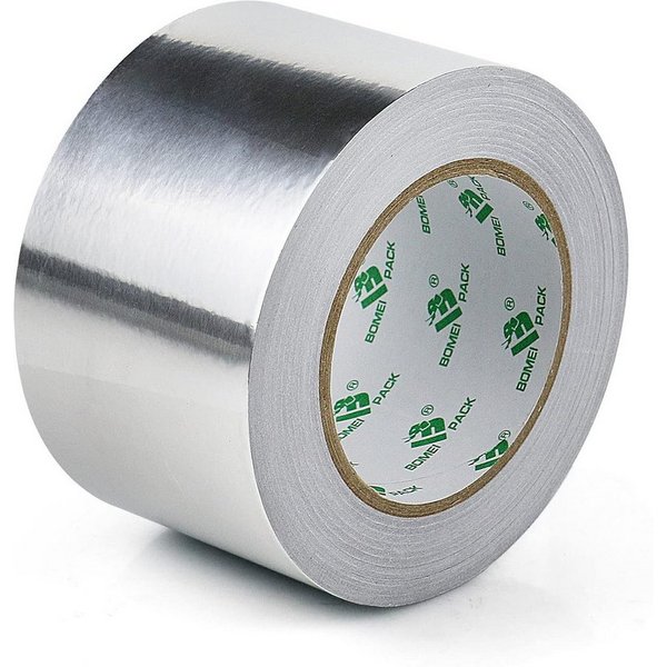 FELIXLEO Klebeband Aluminium Klebeband 75mmx50m Hitzebeständig Selbstklebend Dichtband (1-St)