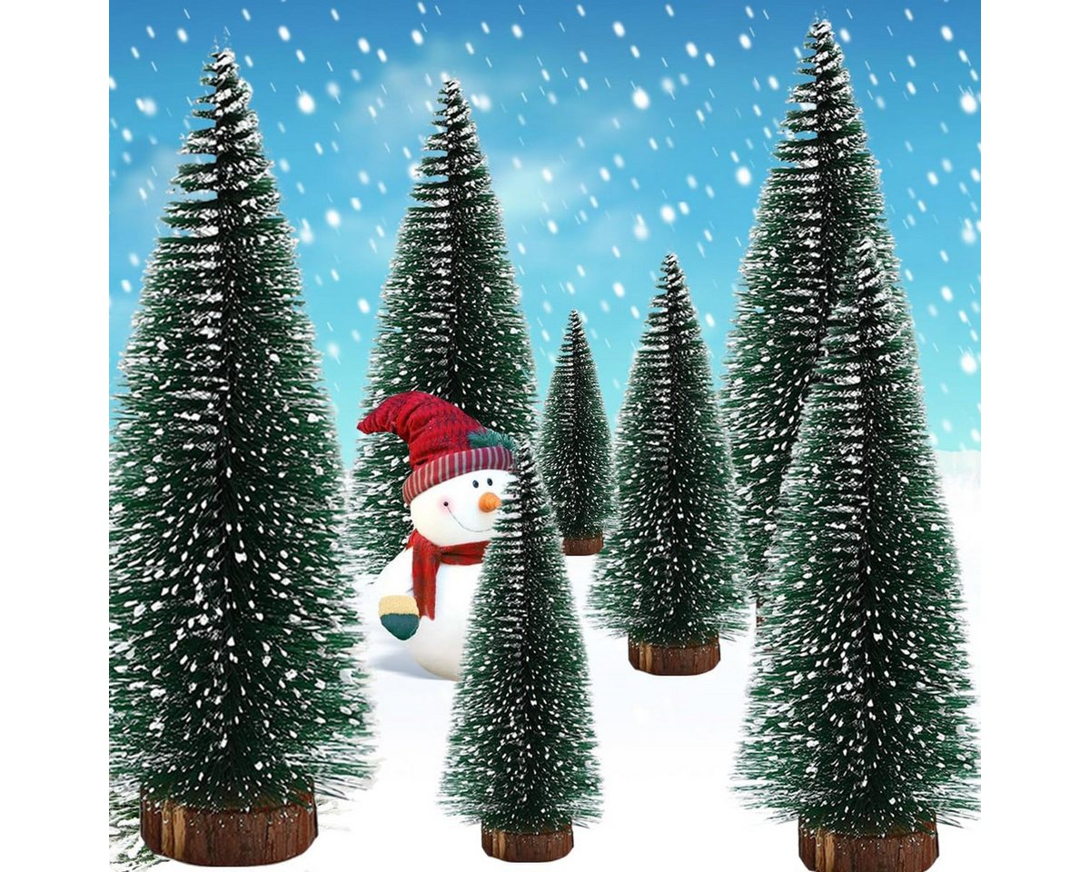 FELIXLEO Künstlicher Weihnachtsbaum Mini Weihnachtsbaum - Grüne Tannenbäume In 10/15/20 cm – Bild 3 von 5