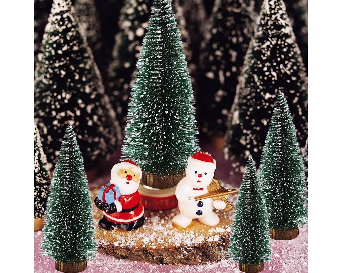 FELIXLEO Künstlicher Weihnachtsbaum Mini Weihnachtsbaum - Grüne Tannenbäume In 10/15/20 cm – Bild 5 von 5