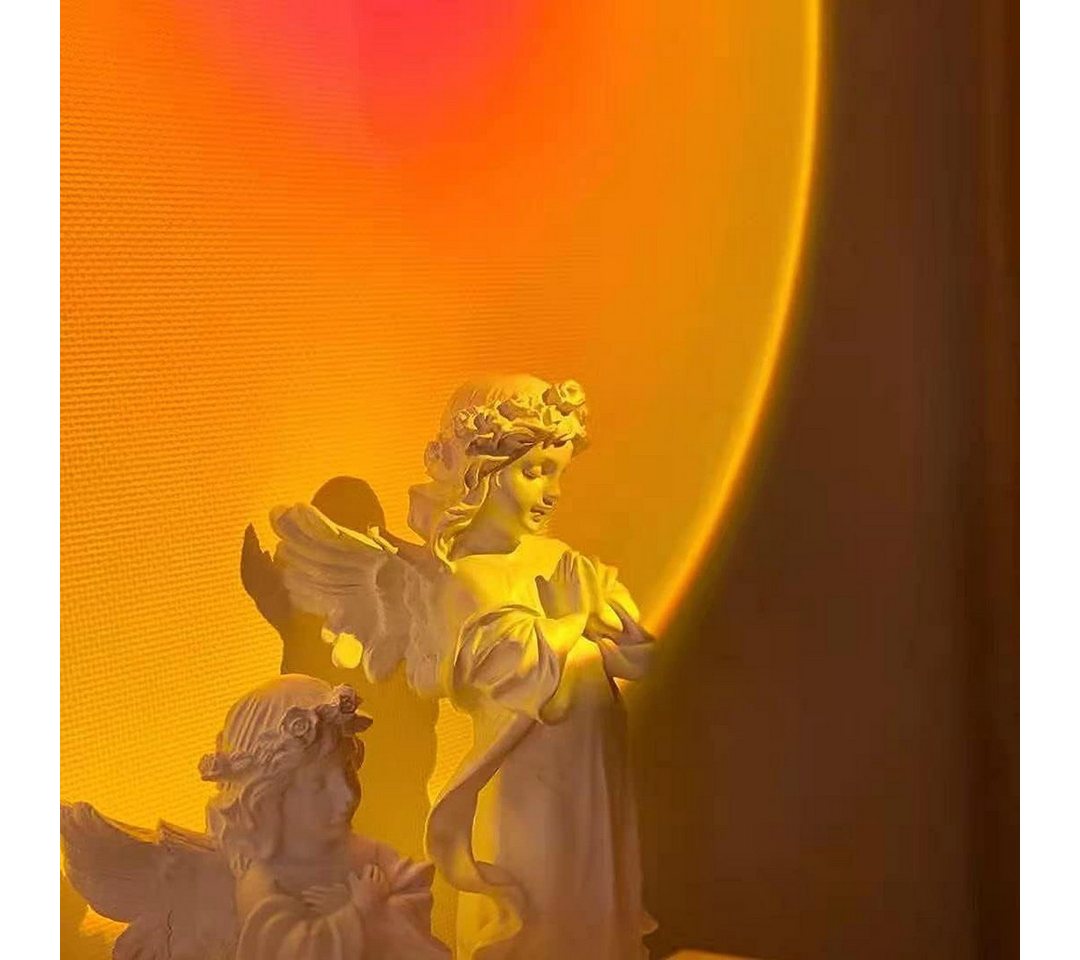 FELIXLEO LED-Sternenhimmel Sunset Lampe, 360° drehbare romantische Projektionslampe – Bild 2 von 5