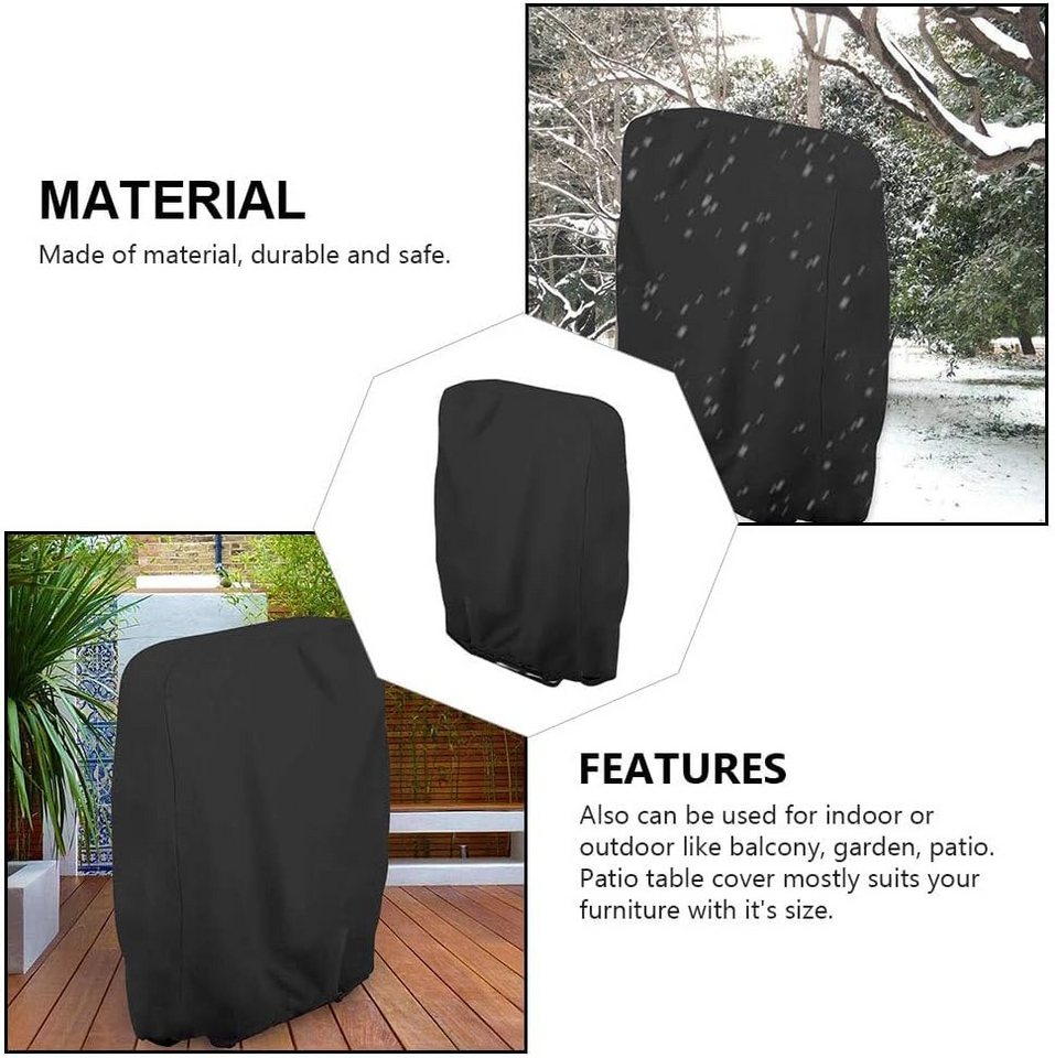 FELIXLEO Sitzgruppe Abdeckung Gartenmöbel Wasserdicht Oxford Balkon Terrasse UV, (1-tlg) – Bild 4 von 5