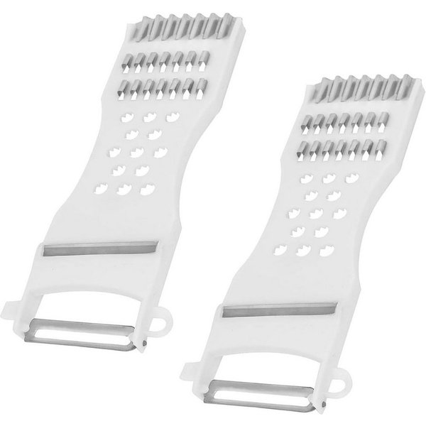 FELIXLEO Sparschäler 2x Multifunktional Sparschäler Edelstahl Spargelschäler, (2-tlg)