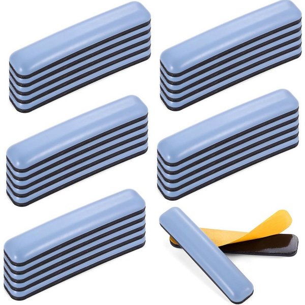 FELIXLEO Stuhlsocke 25 Stück Teflongleiter Selbstklebend 16x75mm für Stühle Möbel, (1 St)