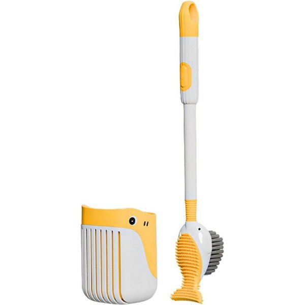 FELIXLEO WC-Reinigungsbürste Süßes Wal Design bringt Freude und Stil in Ihr Badezimmer, (1-tlg)