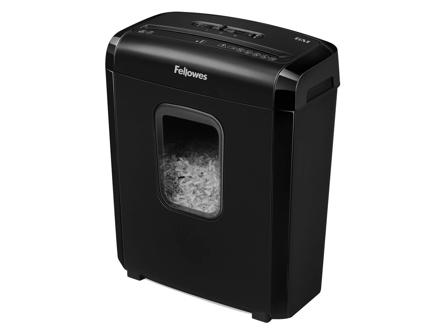 FELLOWES Aktenvernichter »Powershred® 6M Mini-Cut« – Bild 2 von 4