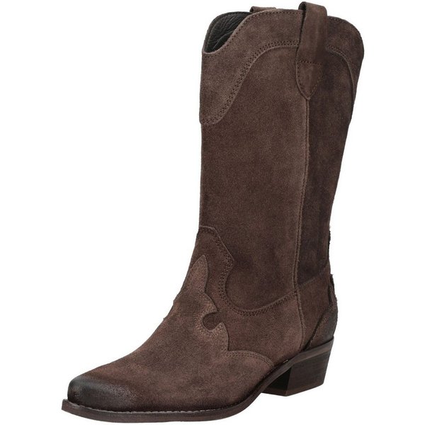 Felmini Stiefel Veloursleder . Bikerboots