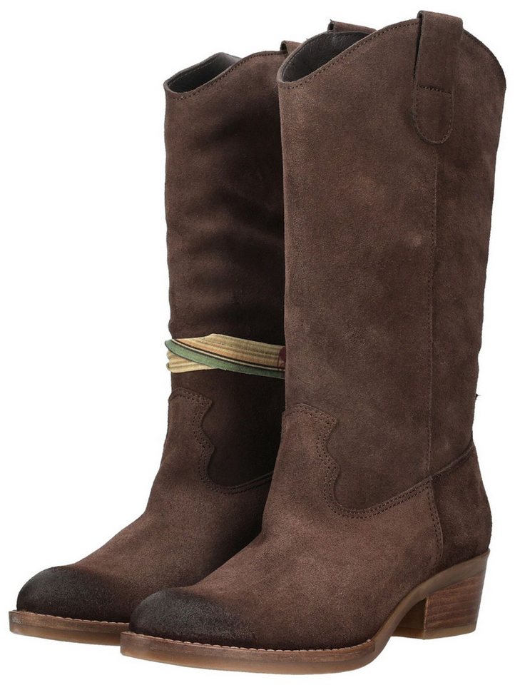 Felmini Stiefel Veloursleder . Bikerboots – Bild 4 von 5