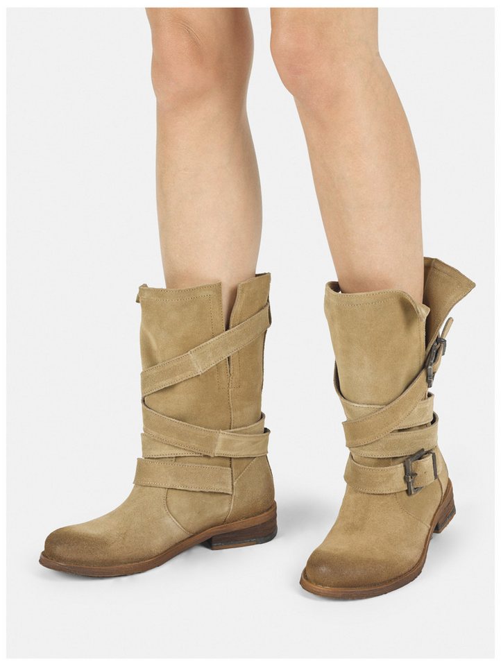 Felmini Stiefel Veloursleder . Stiefel – Bild 3 von 5