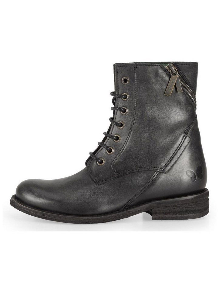 Felmini Stiefelette Leder . Schnürstiefelette – Bild 2 von 5