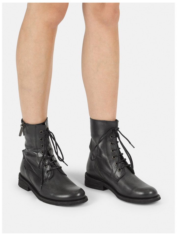 Felmini Stiefelette Leder . Schnürstiefelette – Bild 3 von 5