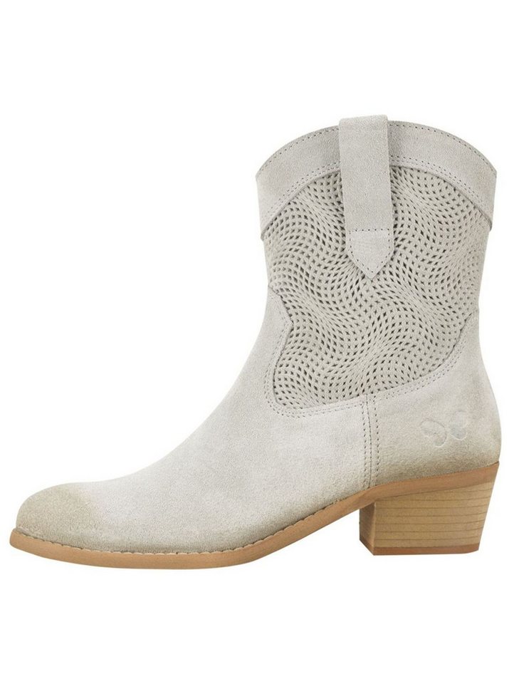 Felmini Stiefelette Veloursleder . Cowboy Stiefelette – Bild 2 von 5