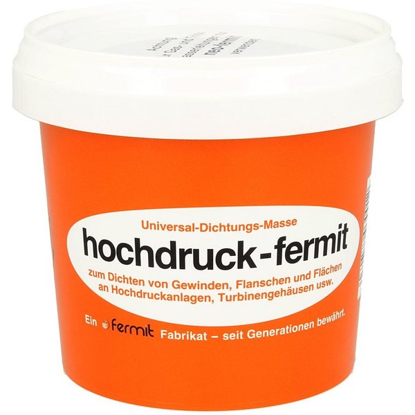 Fermit Gewindedichtung Hochdruck Gewinde- und Flächendichtpaste - 500 g Dose (03001)