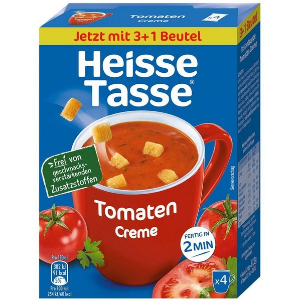 Heisse Tasse Fertiggericht Heisse Tasse, 4 Beutel