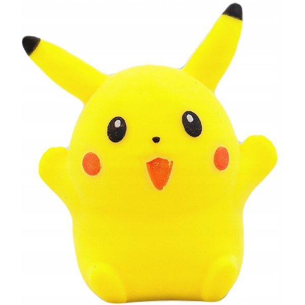 Festivalartikel Spielfigur Pikachu Squishy: Antistress-Spielzeug für Kinder und Erwachsene, (1-tlg)