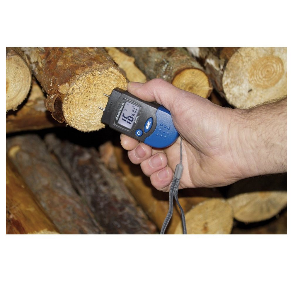 Basetech Feuchtigkeitsmesser Basetech BT-400 Materialfeuchtemessgerät Messbereich Baufeuchtigkeit – Bild 2 von 5