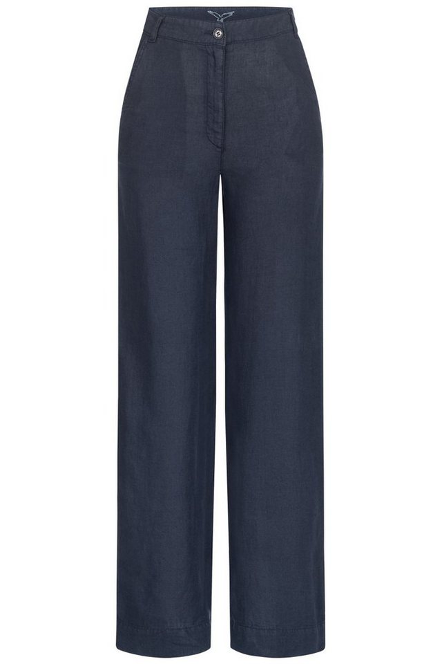 Feuervogl Leinenhose fv-Fr:051, Wide Leg, High Waist, Pure Linen – Bild 4 von 5