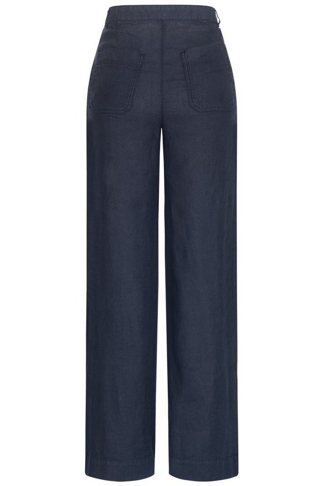 Feuervogl Leinenhose fv-Fr:051, Wide Leg, High Waist, Pure Linen – Bild 5 von 5