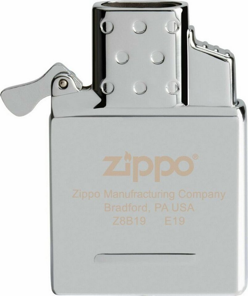 Zippo Feuerzeug Zippo Feuerzeug Lighter Double Einsatz Original Doppel Jet + 250ml Gas – Bild 2 von 5