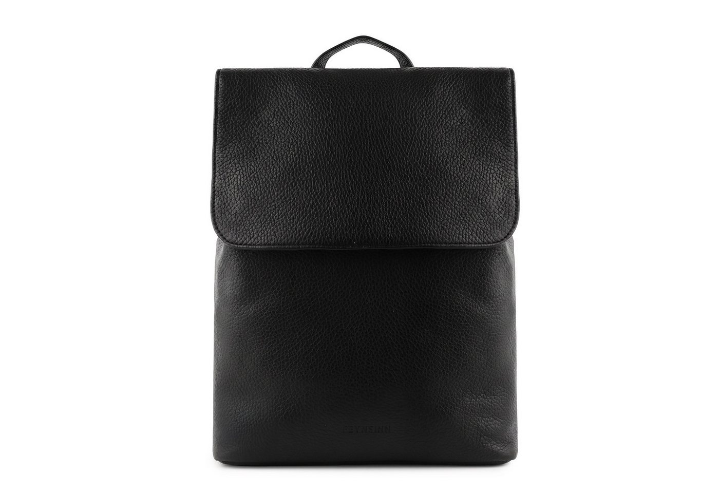 FEYNSINN Rucksack echt Leder Rucksack groß Ledertasche schwarz ALVA, Cityrucksack Echtleder, Leder-Rucksack Daypack Damen schwarz – Bild 3 von 5