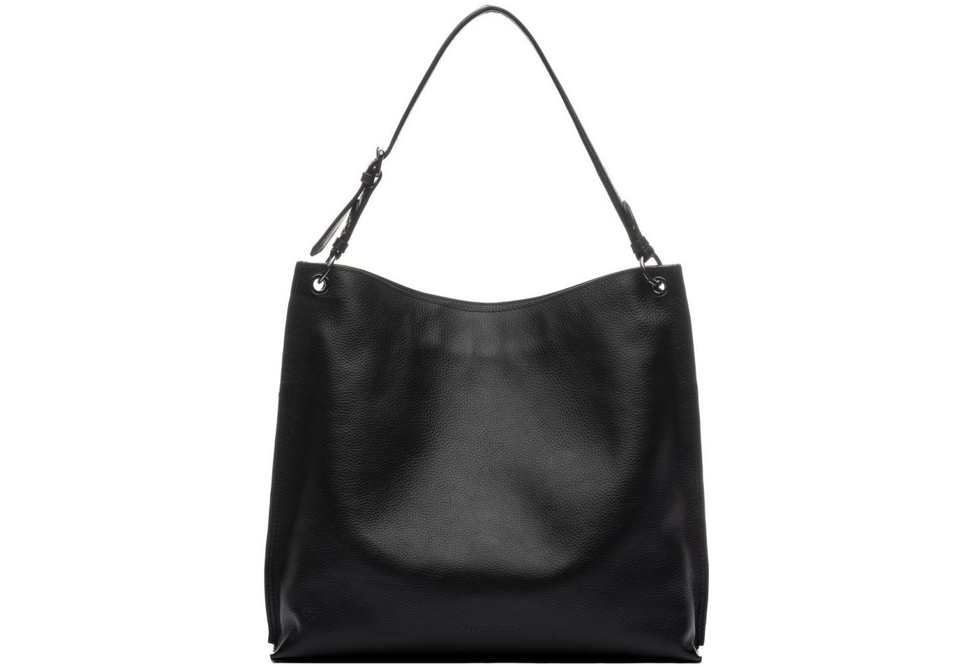 FEYNSINN Umhängetasche echt Leder Hobo Beutel Schultertasche groß schwarz, Schultertasche Echtleder für Damen, Handtasche schwarz – Bild 3 von 5