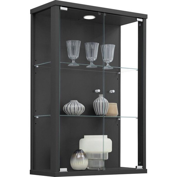 fif möbel Vitrine OPTIMA Hängevitrine/Glasvitrine 2x Glastür,perfekt für Sammler,Sammlervitrine