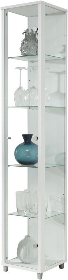 fif möbel Vitrine OPTIMA Höhe ca. 172 cm Standvitrine/Glasvitrine 1x Glastür,perfekt für Sammler,Sammlervitrine – Bild 4 von 5