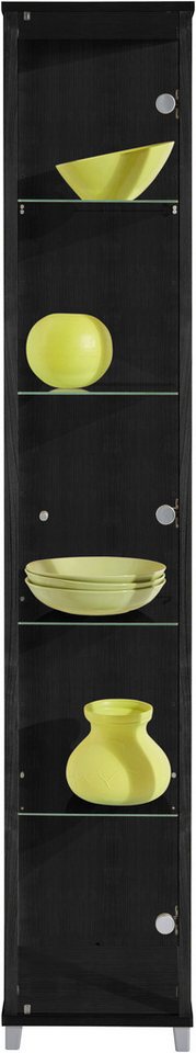fif möbel Vitrine OPTIMA Höhe ca. 172 cm Standvitrine/Glasvitrine 1x Glastür,perfekt für Sammler,Sammlervitrine – Bild 4 von 5