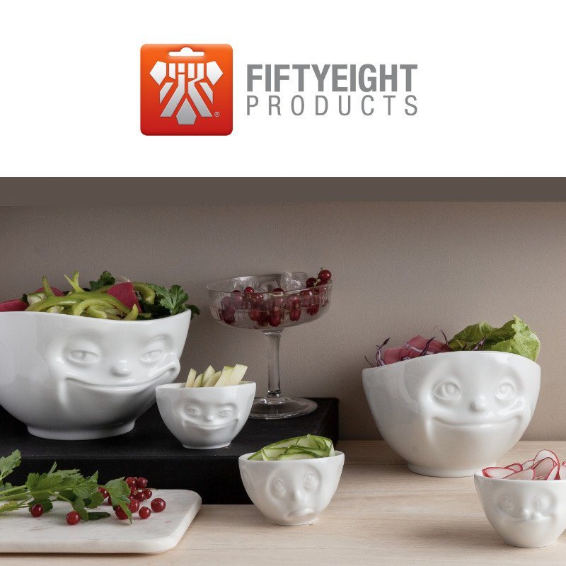 FIFTYEIGHT PRODUCTS Becher TV Tassen, Porzellan, 2-tlg. – Bild 4 von 5