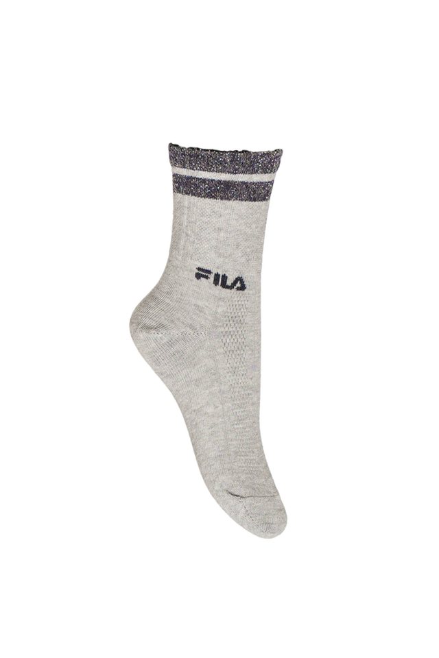 Fila Basicsocken JUNIOR GIRL NORMAL PLAIN SOCKS (6-Paar) mit kontrastfarbigen Details – Bild 3 von 5