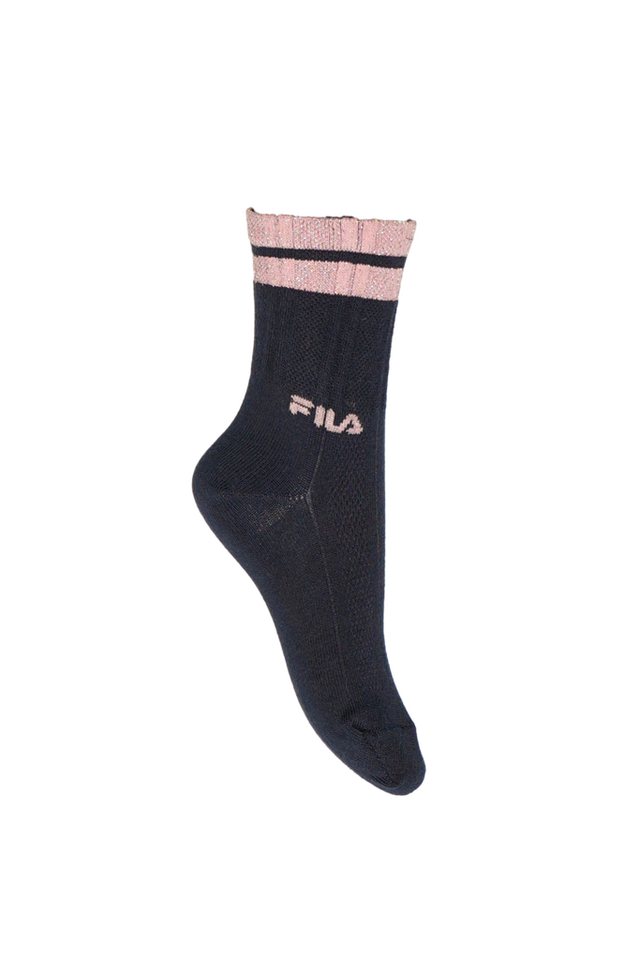 Fila Basicsocken JUNIOR GIRL NORMAL PLAIN SOCKS (6-Paar) mit kontrastfarbigen Details – Bild 4 von 5